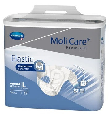 MoliCare® Premium Elastic Inkontinenzslip, 6 Tropfen, Größe L