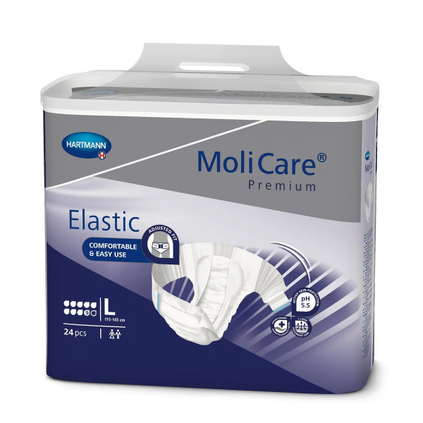 MoliCare® Premium Elastic Inkontinenzslip, 9 Tropfen, Größe L