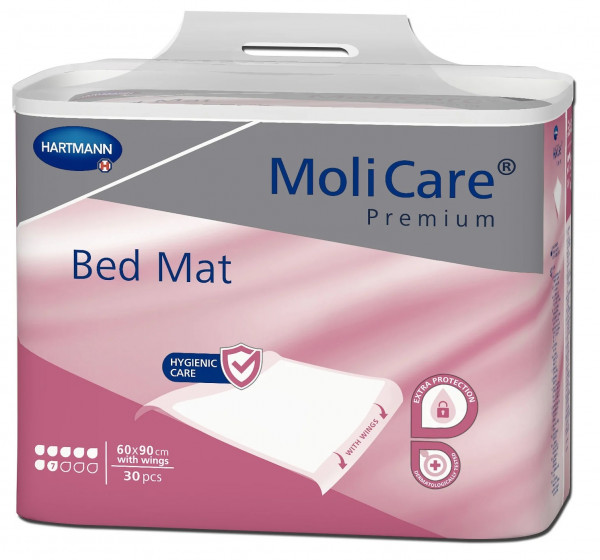 MoliCare® Premium Bed Mat Bettschutzeinlage, Saugstärke 7 Tropfen, 60x90