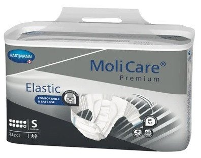 MoliCare® Premium Elastic Inkontinenzslip, 10 Tropfen, Größe S