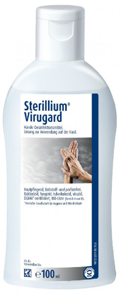 Sterillium® Virugard, Händedesinfektion, Apothekenversion, parfümfrei, 100 ml