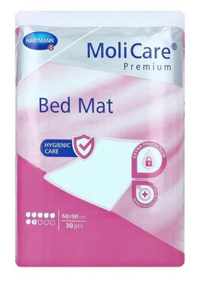 MoliCare® Premium Bed Mat Bettschutzeinlage, Saugstärke 7 Tropfen, 60x60