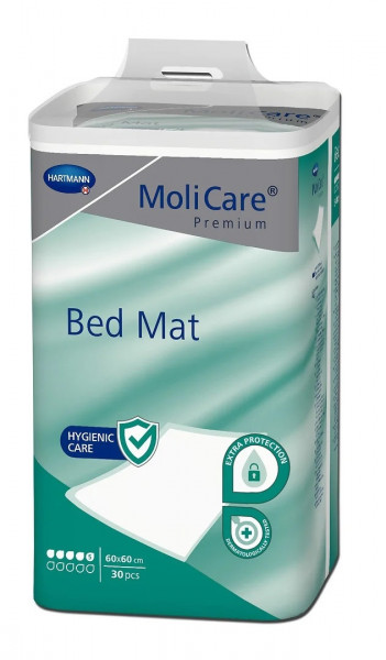MoliCare® Premium Bed Mat Bettschutzeinlage, Saugstärke 5 Tropfen, 60x60