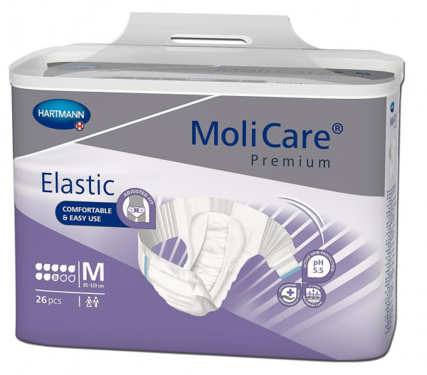 MoliCare® Premium Elastic Inkontinenzslip, 8 Tropfen, Größe M