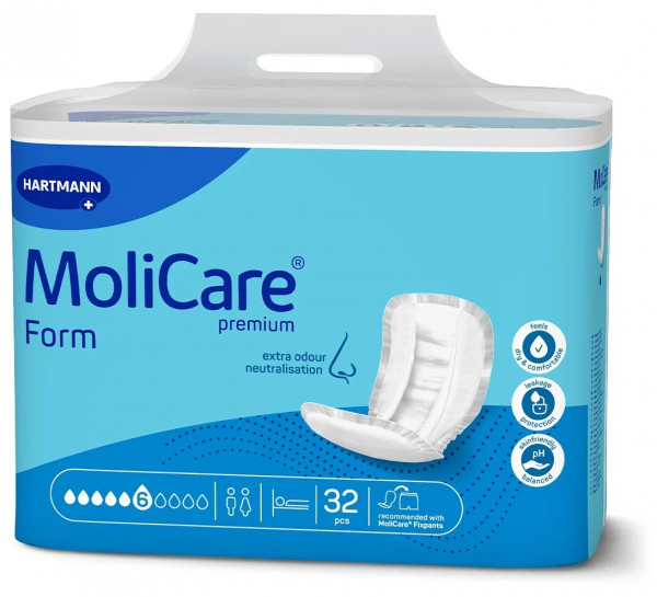 MoliCare® Premium Form Inkontinenzeinlage, 6 Tropfen