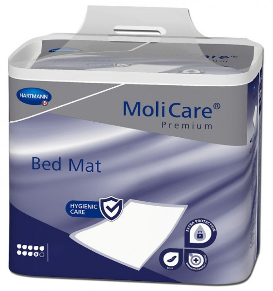 MoliCare® Premium Bed Mat Bettschutzeinlage, Saugstärke 9 Tropfen, 40x60