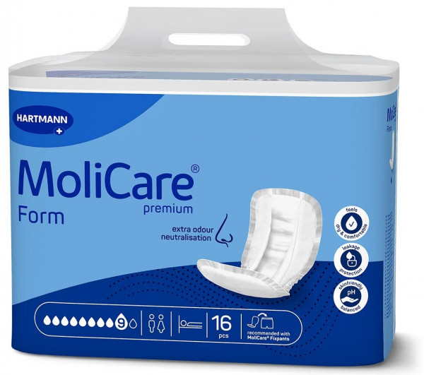 MoliCare® Premium Form Inkontinenzeinlage, 9 Tropfen