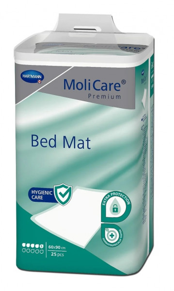 MoliCare® Premium Bed Mat Bettschutzeinlage, Saugstärke 5 Tropfen, 60x90