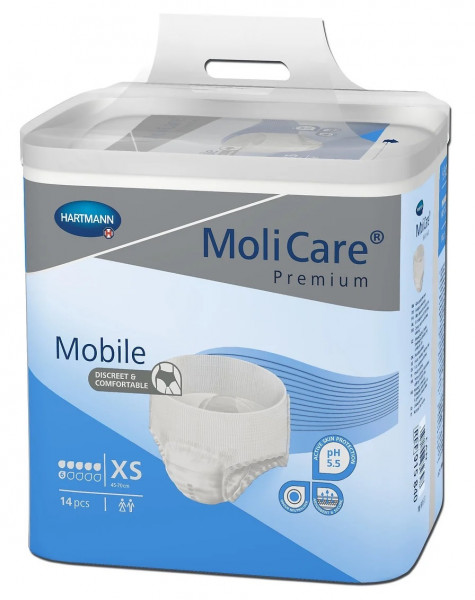 MoliCare® Premium Mobile Inkontinenz-Unterhose, 6 Tropfen XS