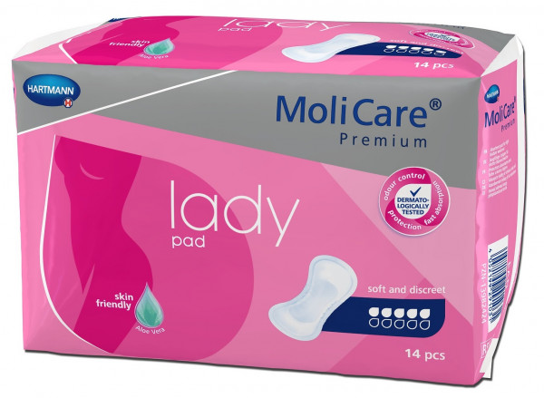 MoliCare® Premium Lady Pad Einlagen, 5 Tropfen
