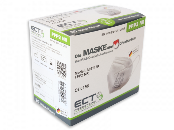 ECT FFP2 Atemschutzmaske (20 Stk.)