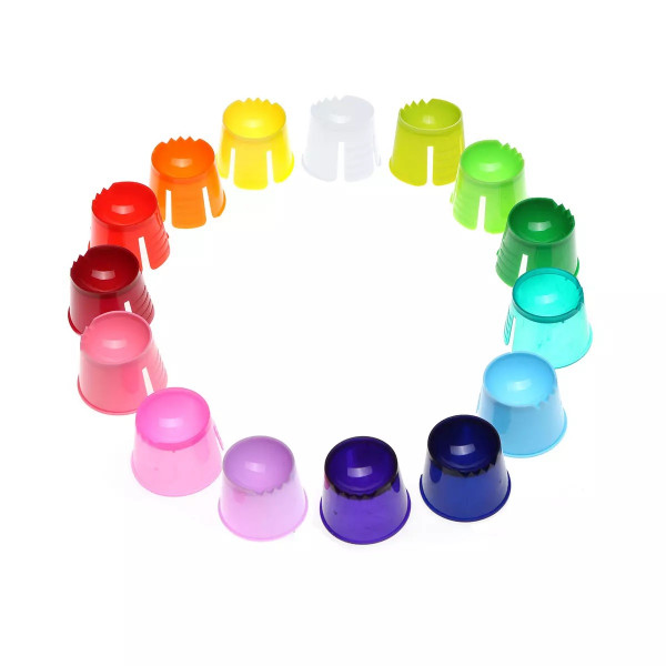 PP Einweg Dappenbehälter, Dentalbedarf - verschiedene Farben