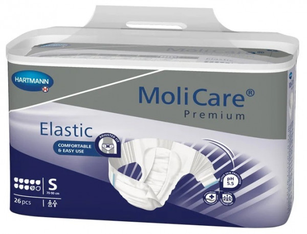 MoliCare® Premium Elastic Inkontinenzslip, 9 Tropfen, Größe S