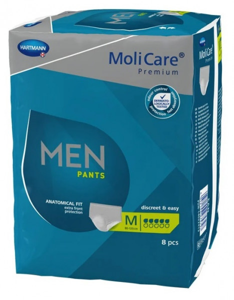MoliCare® Premium Men Pants Inkontinenz-Unterhose, 5 Tropfen M