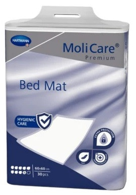 MoliCare® Premium Bed Mat Bettschutzeinlage, Saugstärke 9 Tropfen, 60x60