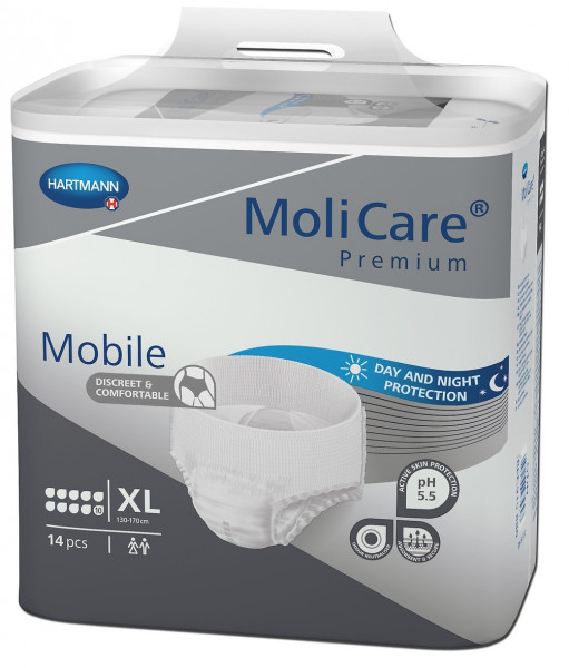 MoliCare® Premium Mobile Inkontinenz-Unterhose, 10 Tropfen XL
