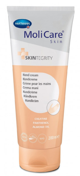 MoliCare® Skin Handcreme 200 ml mit Mandelöl für anspruchsvolle Haut