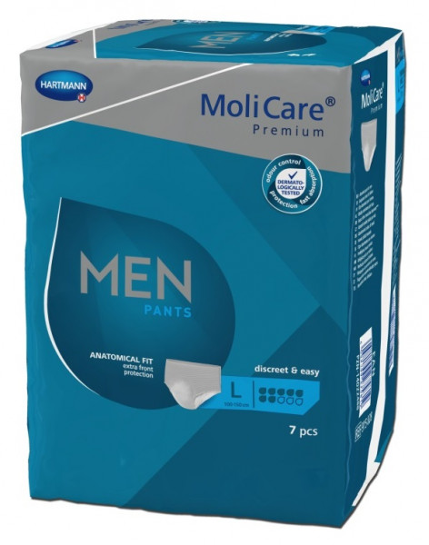 MoliCare® Premium Men Pants Inkontinenz-Unterhose, 7 Tropfen L